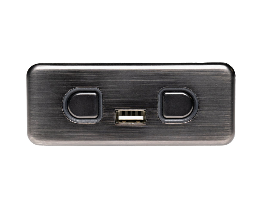 Modelo CNDEOR: DL-SK-090-L-01 Interruptor, controlador manual, 2 botones con USB - Pieza de repuesto para sillón reclinable eléctrico