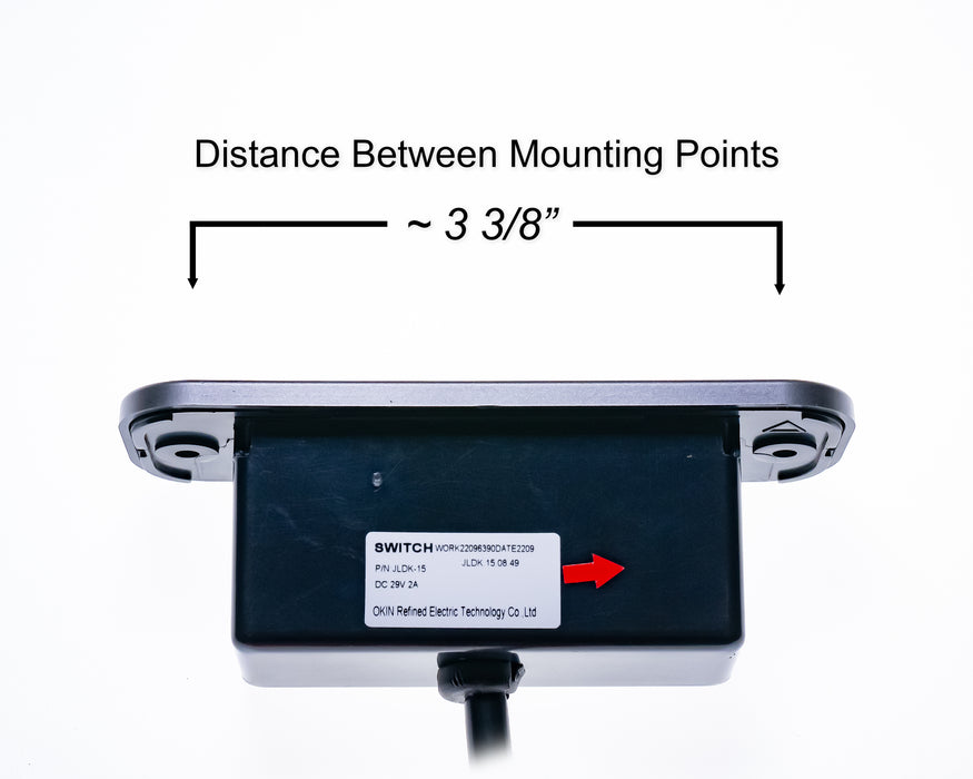 OKIN Model: JLDK.15.08.49 Switch, Hand Controller, 5 Buttons - Replacement Part for Electric Recliner