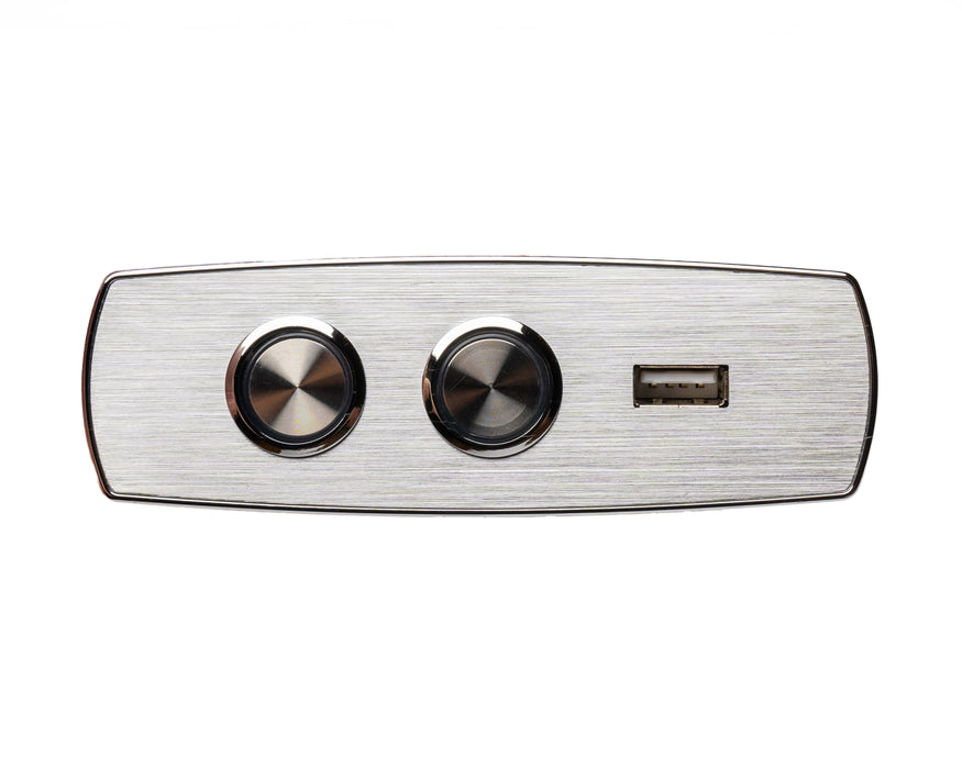 OKIN - Switch Model: JLDK-17.04.11A Hand Controller 2 Buttons USB-A Replacement Part for Electric Recliner