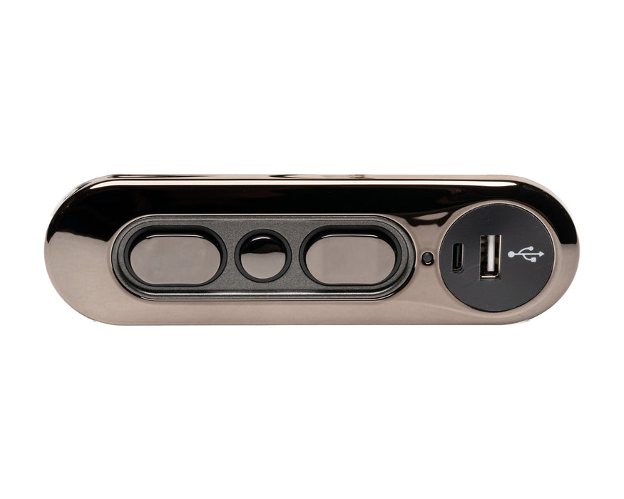 KAIDI - Switch Model: KDH249D-017 Hand Controller 5 Buttons USB-A-C Replacement Part for Electric Recliner