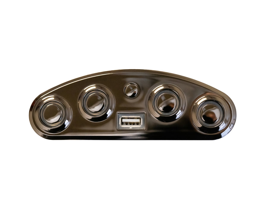 CENRO - Switch Model: POSSK-57-L Hand Controller 5 Buttons USB-A Replacement Part for Electric Recliner