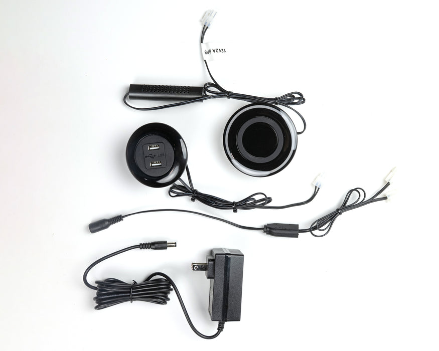 EMOMO - USB-A Switch Model: E504WULLA E519U2A & R24 Charger Hand Controller Replacement Part for Electric Recliner