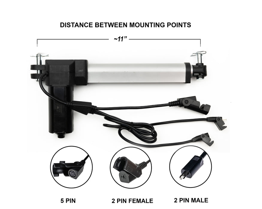 RMT - Motor Replacement Model: R811T02291100 Linear Actuator for Sofa, Recliner, Lift Chair, Couch, Massage, Seat, Bed