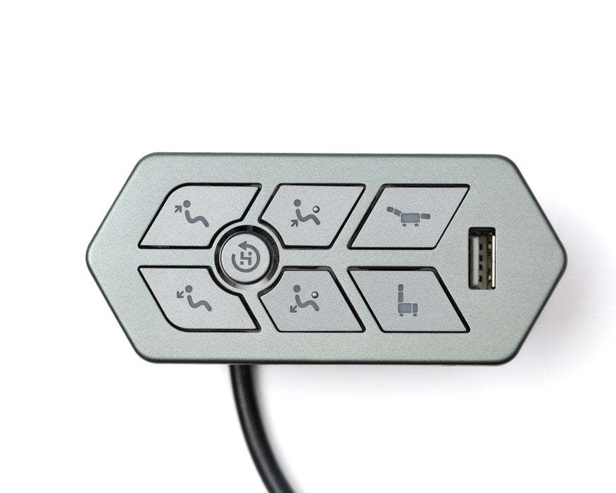 EMOMO - Switch Model: TRG9PAN-RSF Hand Controller 7 Buttons USB-A Replacement Part for Electric Recliner