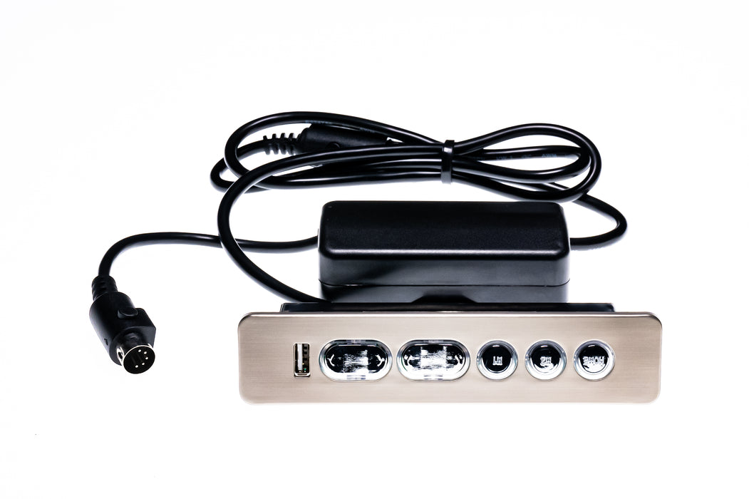 CNDOER Model: DL-SK-067-R-05 (Right) Switch, Hand Controller, 7 Buttons, with USB - Replacement Part for Electric Recliner