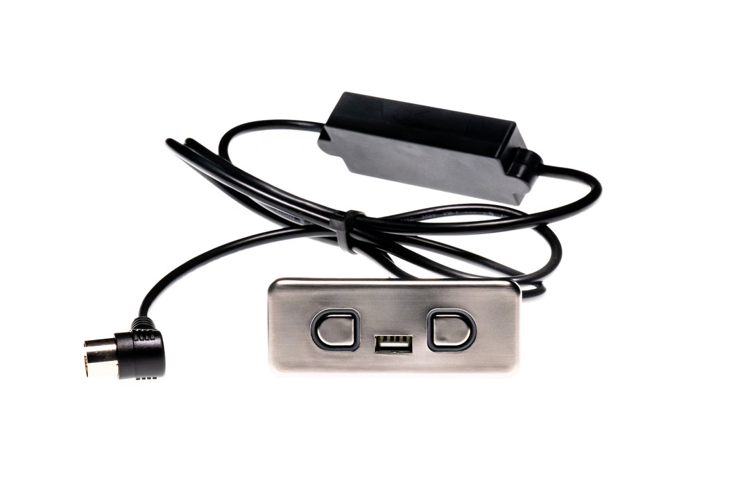 CNDEOR Model: DL-SK-090-L-01 Switch, Hand Controller, 2 Buttons with USB - Replacement Part for Electric Recliner