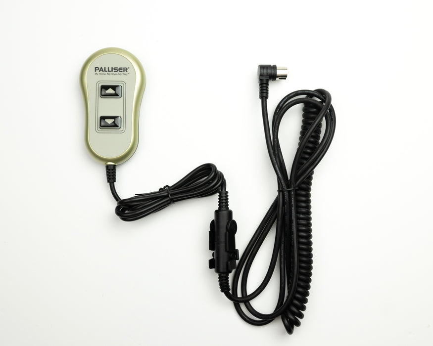 RAFFEL - Remote Switch Model: HC 6022 PR2 PAL Hand Controller 2 Buttons Replacement Part for Electric Recliner