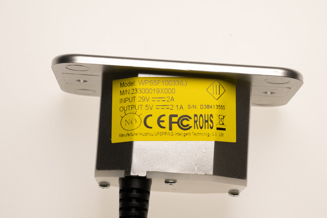 Modelo RMT: WPS5F10033(L) 23300019X000 (izquierdo) Interruptor, controlador manual, 5 botones, con USB - Pieza de repuesto para sillón reclinable eléctrico