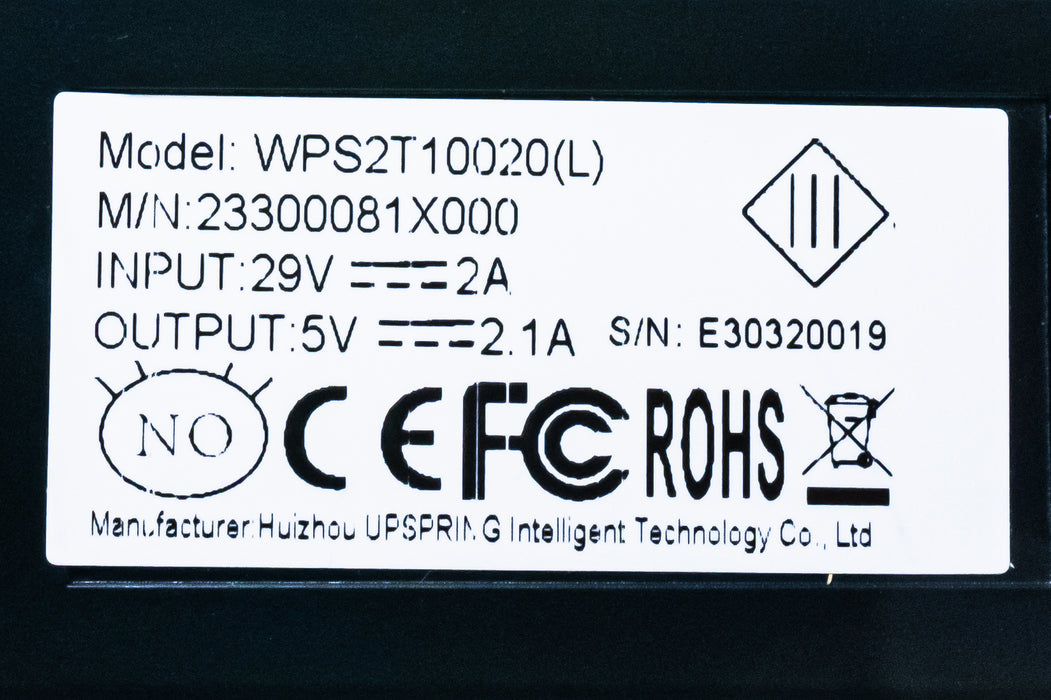 Modelo RMT: WPS2T10020(L) 23300081X000 (izquierdo) Interruptor, controlador manual, 2 botones, con USB - Pieza de repuesto para sillón reclinable eléctrico