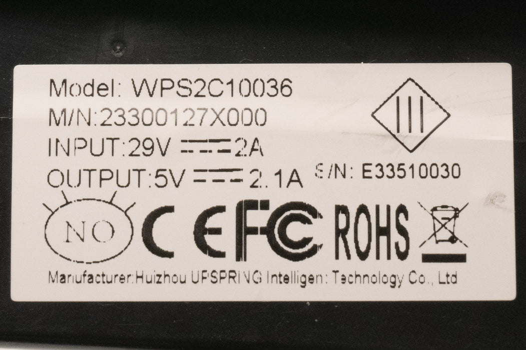 RMT Modelo: WPS2C10036 23300127X000 Interruptor, controlador manual, 2 botones, con USB - Pieza de repuesto para sillón reclinable eléctrico