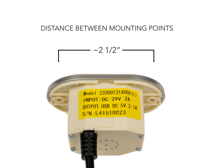 RMT - Switch Model: 23300131X000 (L) Hand Controller 5 Buttons USB-A Replacement Part For Electric Recliner