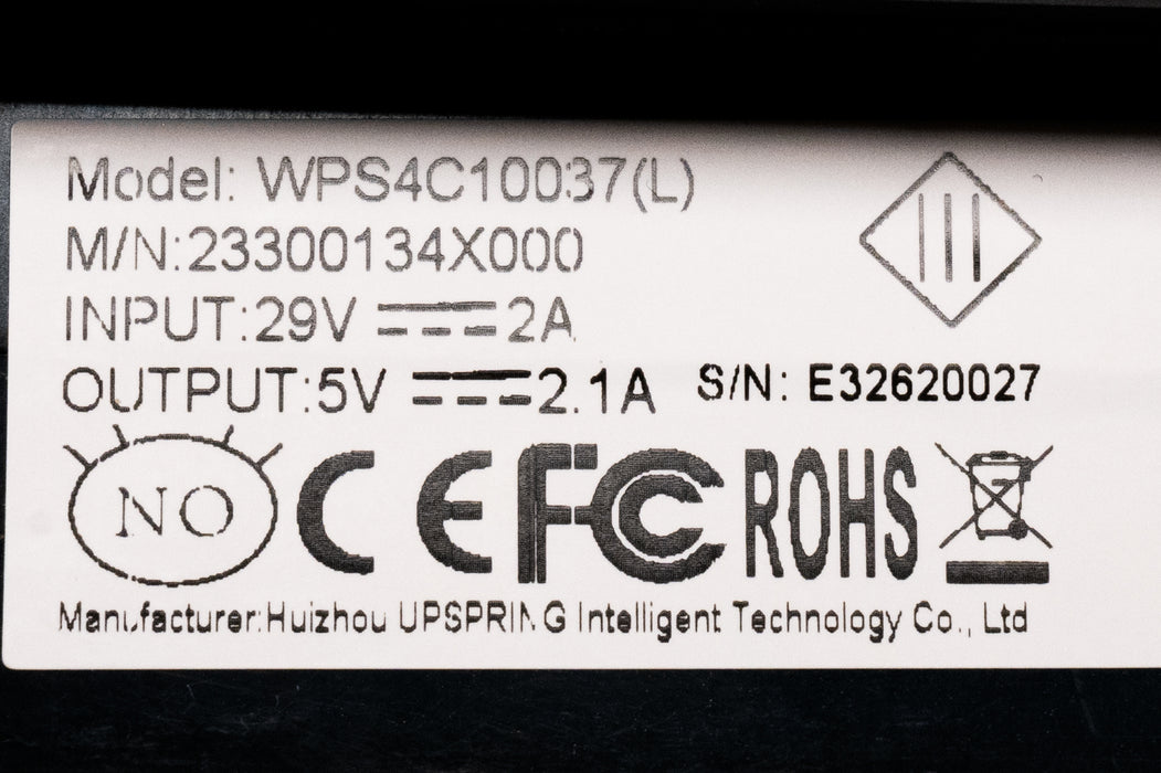 Modelo RMT: WPS4C10037(L) (Izquierda) 23300134X000 Interruptor, controlador manual, 4 botones, con USB - Pieza de repuesto para sillón reclinable eléctrico
