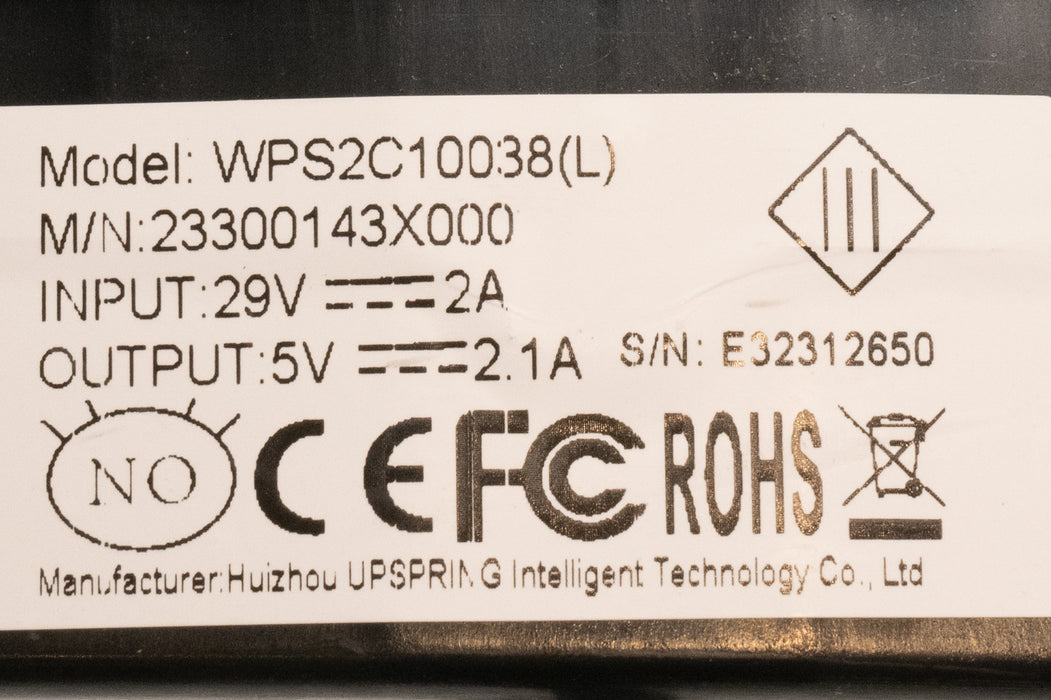 Modelo RMT: WPS2C10038(L) 23300143X000 (izquierdo) Interruptor, controlador manual, 2 botones, con USB - Pieza de repuesto para sillón reclinable eléctrico