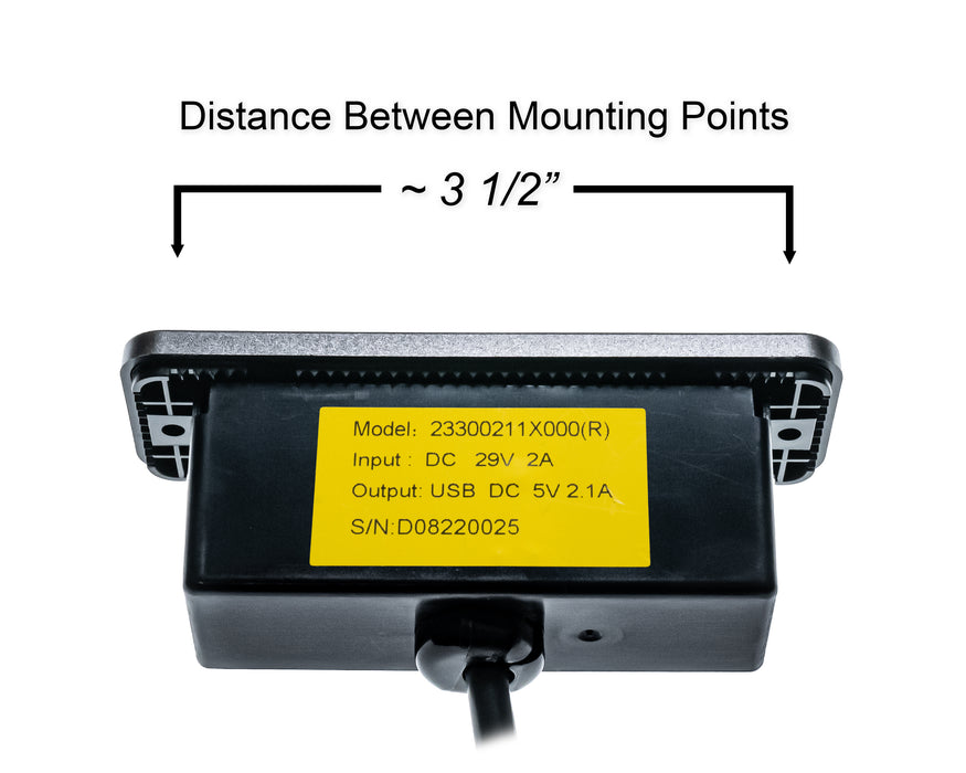 RMT Modelo: 23300211X000 (Derecho) Interruptor, Controlador manual, 5 botones, con USB - Pieza de repuesto para sillón reclinable eléctrico