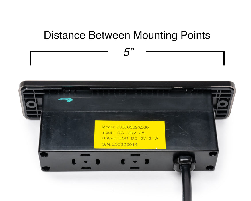 RMT Modelo: 23300569X000 Interruptor, controlador manual, 5 botones, con USB A y C - Pieza de repuesto para sillón reclinable eléctrico
