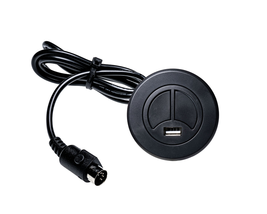 RMT Modelo: 23300033X000 (Izquierdo) Interruptor, Controlador manual, 2 botones, con USB - Pieza de repuesto para sillón reclinable eléctrico