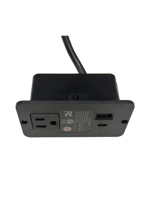 EMOMO - Power Outlet Model: HX66P2UR Replacement Part for Sofa, Recliner, Seat, Bed