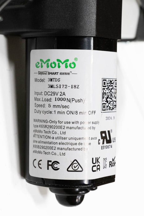 EMOMO - Motor Replacement Model: 3MLS172-18Z Linear Actuator for Sofa, Recliner, Lift Chair, Couch, Massage, Seat, Bed