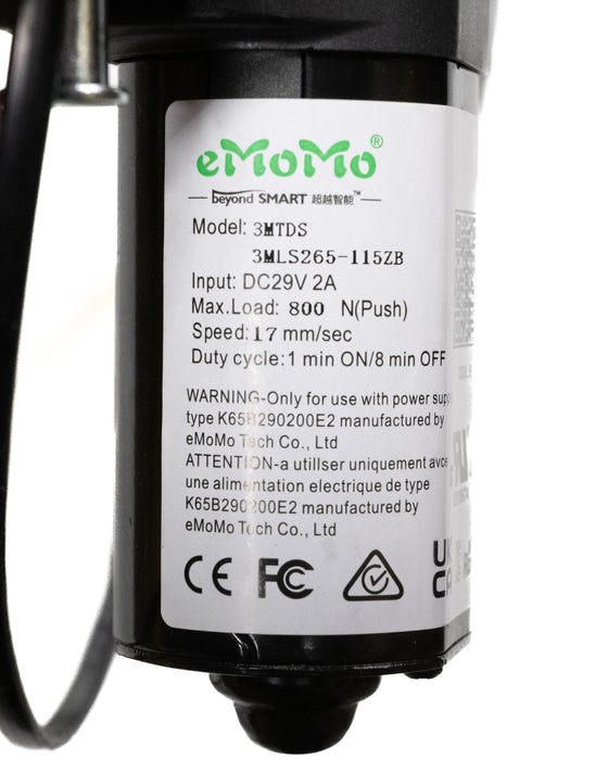 EMOMO - Motor Replacement Model: 3MLS265-115ZB Linear Actuator for Sofa, Recliner, Lift Chair, Couch, Massage, Seat, Bed