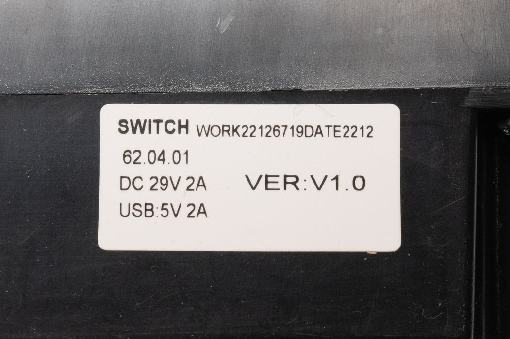 OKIN Model: 62.04.01 Switch, Hand Controller, 4 Buttons, with USB - Replacement Part for Electric Recliner