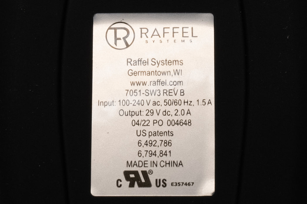 RAFFEL Model: 7051-SW3 REV B Electric Recliner Remote Switch 6 Buttons - Replacement Part for Electric Recliner