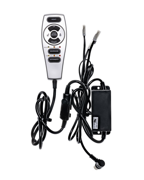 RAFFEL Model: 7051-SW3 REV B Electric Recliner Remote Switch 6 Buttons - Replacement Part for Electric Recliner