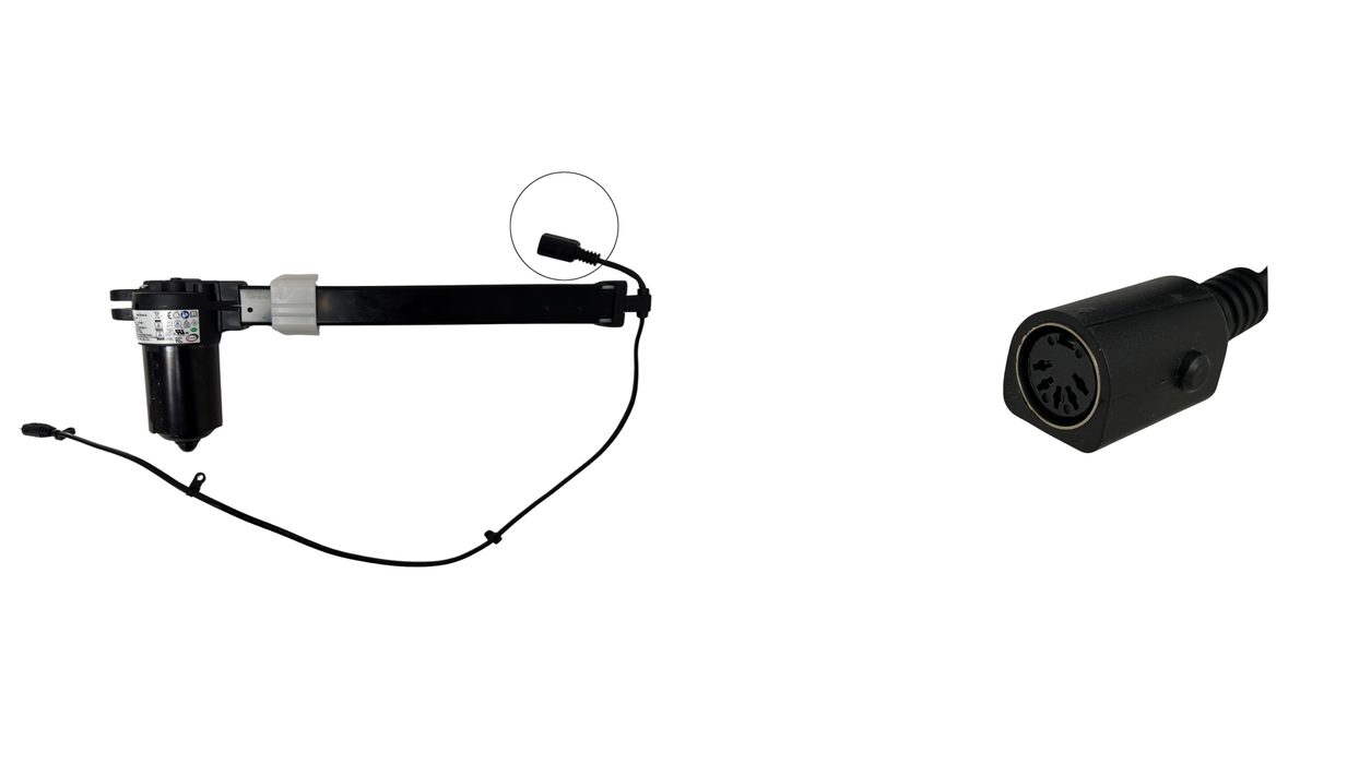 LIMOSS - Motor Replacement Model: MD142-31-L1-135-230 Linear Actuator for Sofa, Recliner, Lift Chair, Couch, Massage, Seat, Bed