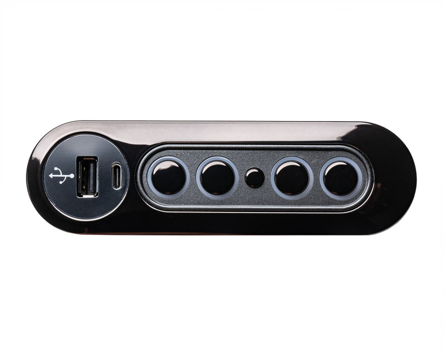MULIN ELECTRIC - Switch Model: AC108-2MA-2UQ03 Hand Controller 5 Buttons USB-A-C Replacement Part for Electric Recliner