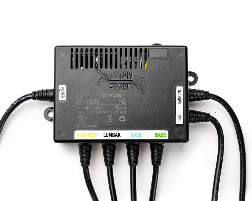 MOTO / HHC - Junction Box Model: CM310K For Massage Seat System Replacement Part for Electric Recliner