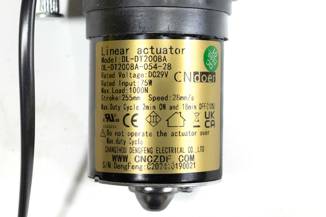 CNDOER - Motor Replacement Model: DL-DT2008A-054-28 Linear Actuator for Sofa, Recliner, Lift Chair, Couch, Massage, Seat, Bed