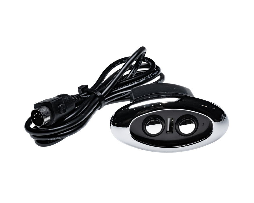 CNDOER Model: DL-SK-030-1-001 Switch, Hand Controller, 2 Buttons, with USB - Replacement Part for Electric Recliner