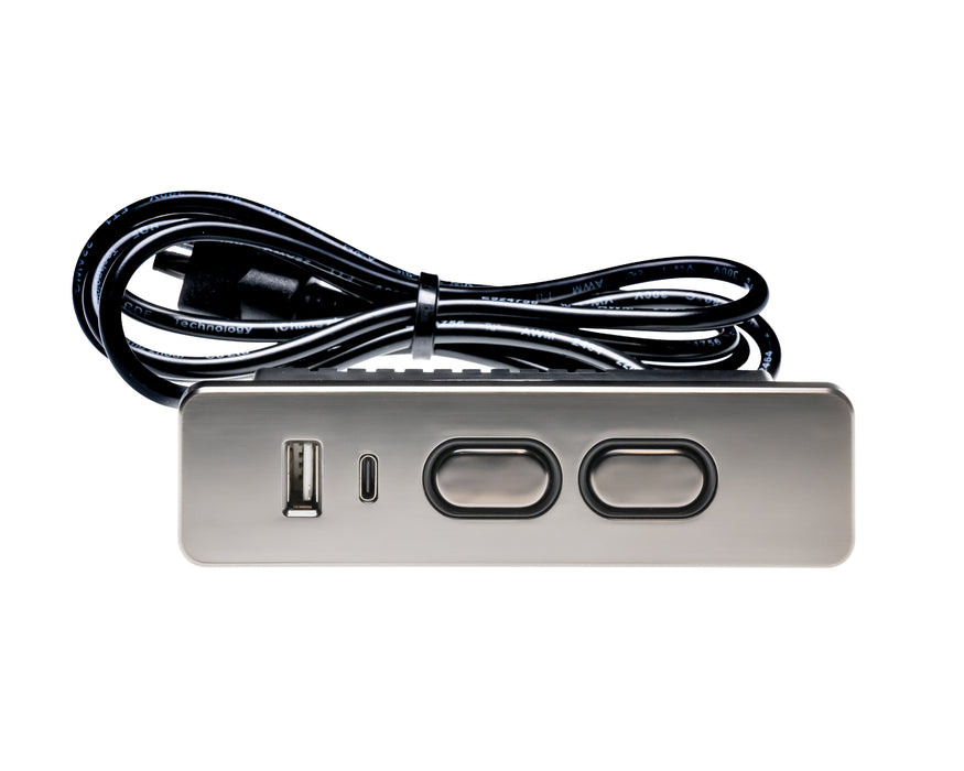 CNDOER Model: DL-SK-179-01 Switch, Hand Controller, 2 Buttons, with USB and USB C - Replacement Part for Electric Recliner