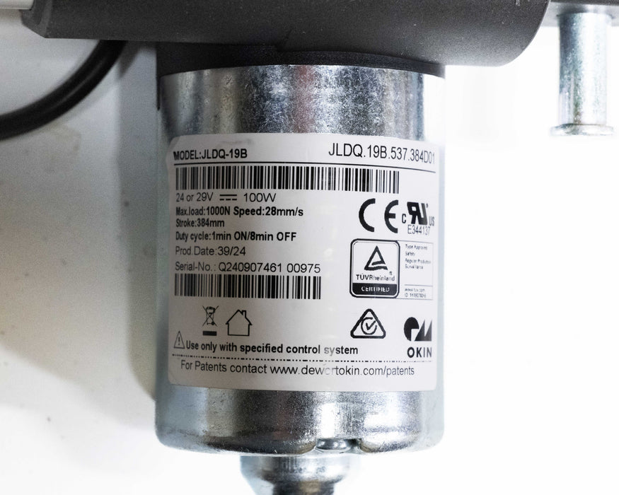 OKIN - Motor Replacement Model: JLDQ.19B.537.384D01 Linear Actuator for Sofa, Recliner, Lift Chair, Couch, Massage, Seat, Bed