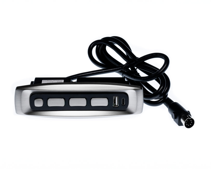 OKIN Model: FS.03.07.03 Switch, Hand Controller, 7 Buttons, with USB and USB C - Replacement Part for Electric Recliner