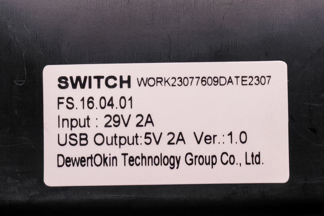 OKIN Model: FS.16.04.01 Switch, Hand Controller, 4 Buttons, with USB and USB C - Replacement Part for Electric Recliner
