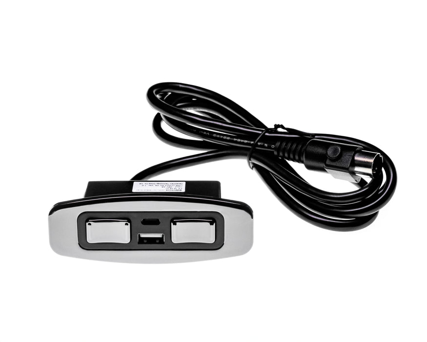 OKIN Model: FS.16.04.01 Switch, Hand Controller, 4 Buttons, with USB and USB C - Replacement Part for Electric Recliner