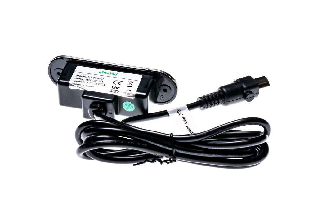 EMOMO Model: HX90AFU Switch, Hand Controller, 4 Buttons, with USB - Replacement Part for Electric Recliner