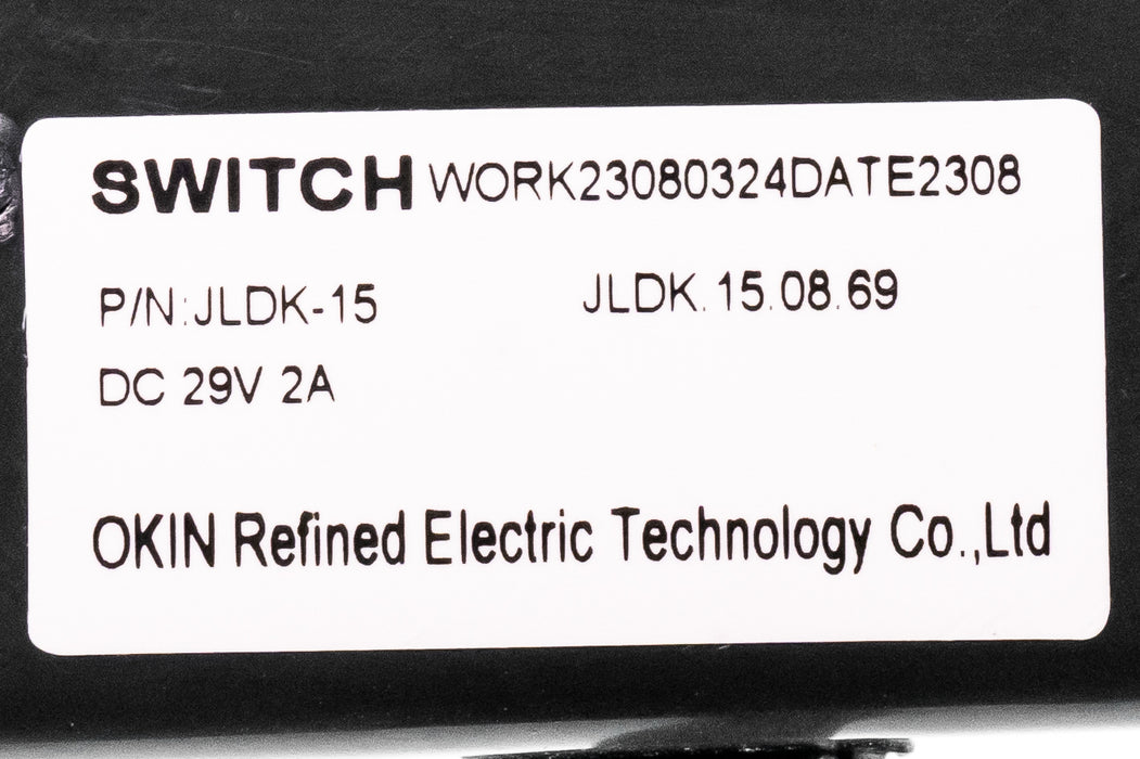 OKIN Model: JLDK.15.08.69 Switch, Hand Controller, 5 Buttons - Replacement Part for Electric Recliner