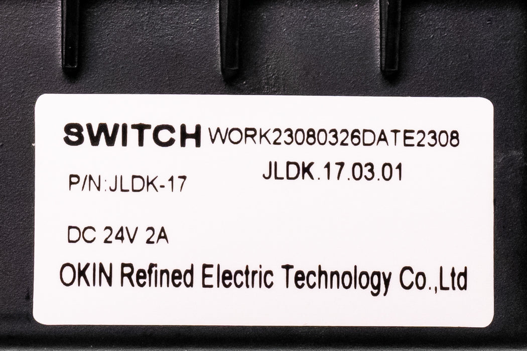 OKIN Model: JLDK.17.03.01 Switch, Hand Controller, 2 Buttons - Replacement Part for Electric Recliner
