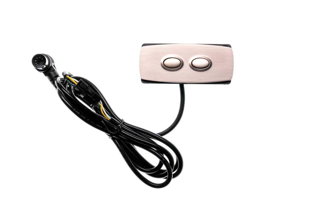 OKIN Model: JLDK.17.03.01 Switch, Hand Controller, 2 Buttons - Replacement Part for Electric Recliner