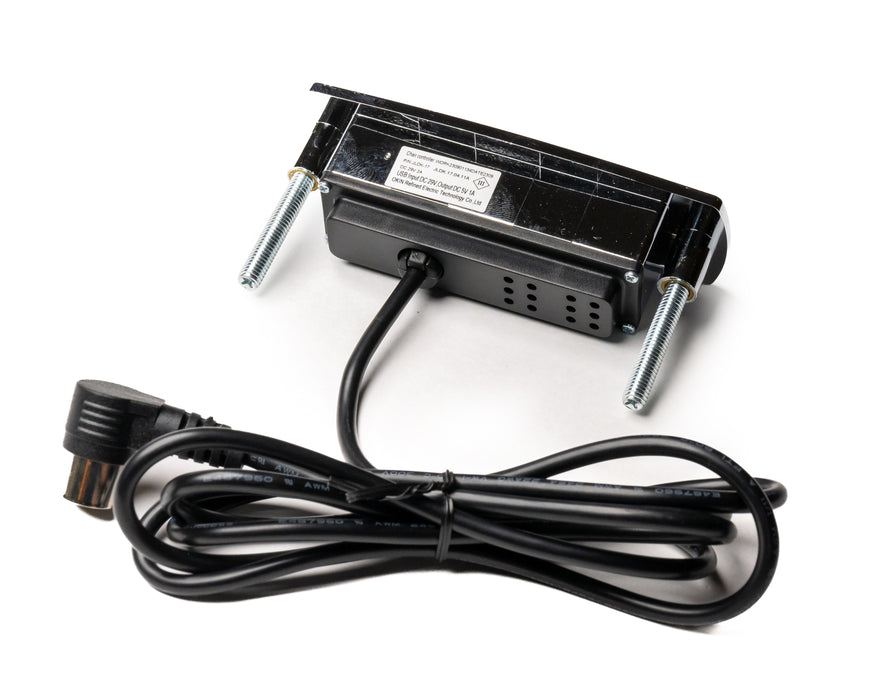 OKIN - Switch Model: JLDK-17.04.11A Hand Controller 2 Buttons USB-A Replacement Part for Electric Recliner