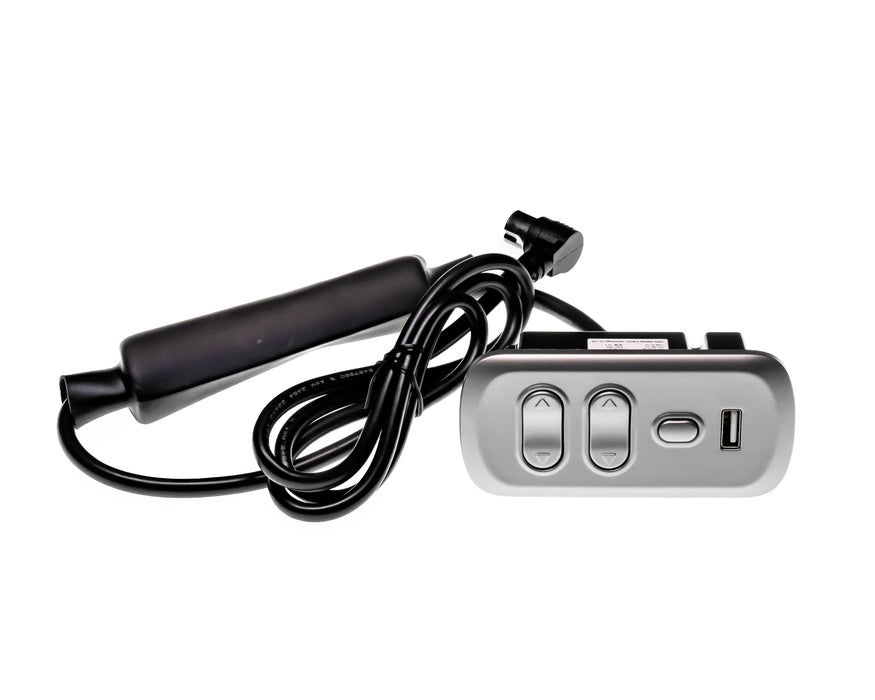 OKIN Model: JLDK.48.05.01 Switch, Hand Controller, 5 Buttons, with USB - Replacement Part for Electric Recliner
