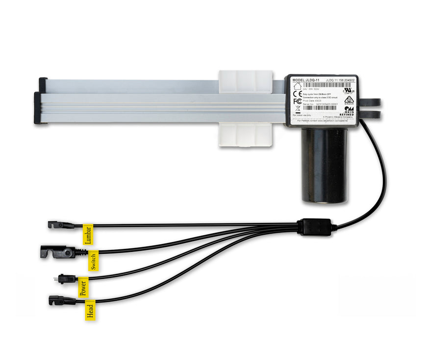 OKIN - Motor Replacement Model JLDQ.11.156.204S02 Linear Actuator for Sofa, Recliner, Lift Chair, Couch, Massage, Seat, Bed