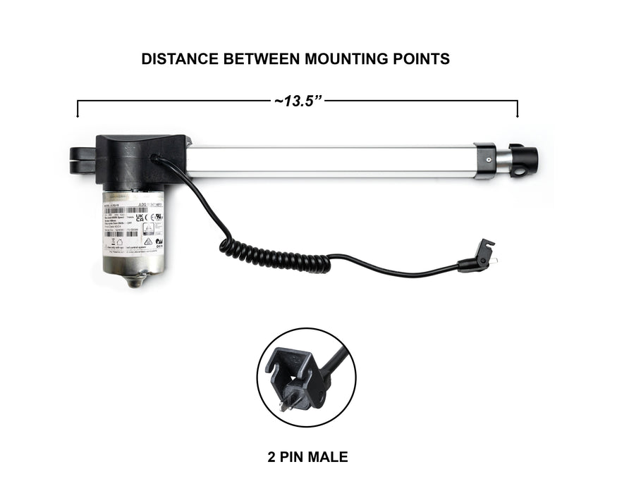 OKIN - Motor Replacement Model: JLDQ.19.347.148F01 Linear Actuator for Sofa, Recliner, Lift Chair, Couch, Massage, Seat, Bed