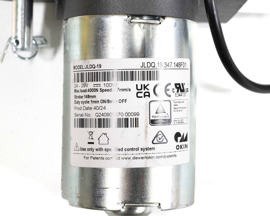 OKIN - Motor Replacement Model: JLDQ.19.347.148F01 Linear Actuator for Sofa, Recliner, Lift Chair, Couch, Massage, Seat, Bed