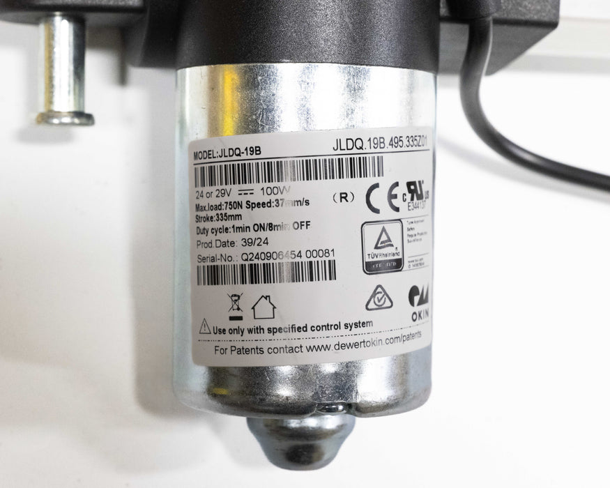 OKIN - Motor Replacement Model: JLDQ.19B.495.335Z01 Linear Actuator for Sofa, Recliner, Lift Chair, Couch, Massage, Seat, Bed