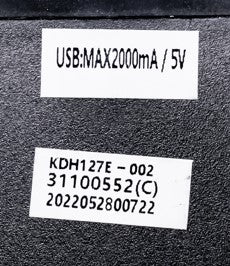 KAIDI Modelo: KDH127E-002 Interruptor, controlador manual, 7 botones, con USB - Pieza de repuesto para sillón reclinable eléctrico