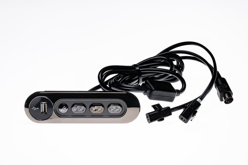 KAIDI Model: KDH127E-012 Switch, Hand Controller, 7 Buttons, with USB - Replacement Part for Electric Recliner