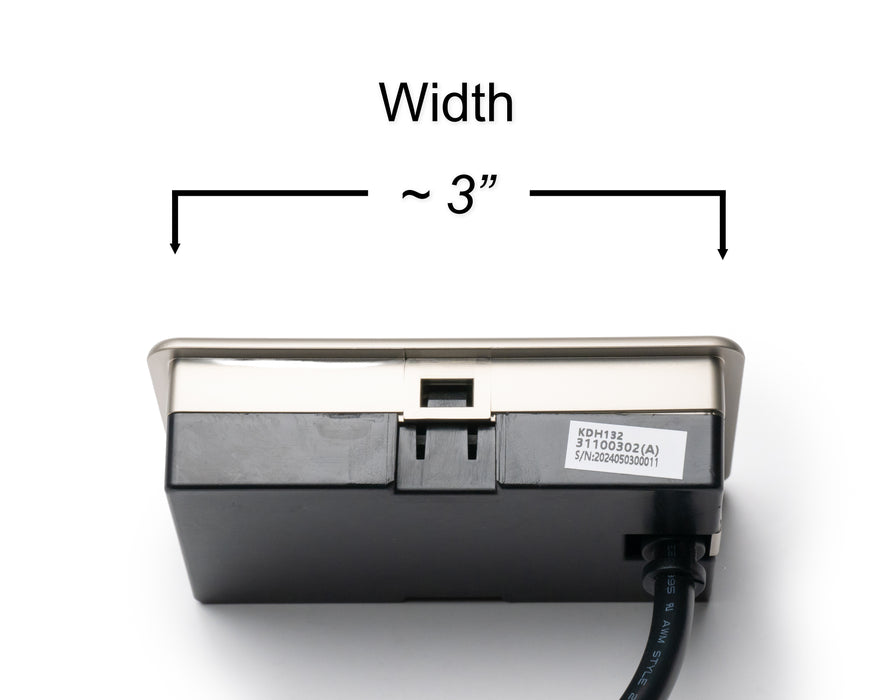 KAIDI Model: KDH132 Switch, Hand Controller, 1 Buttons Massage - Replacement Part for Electric Recliner