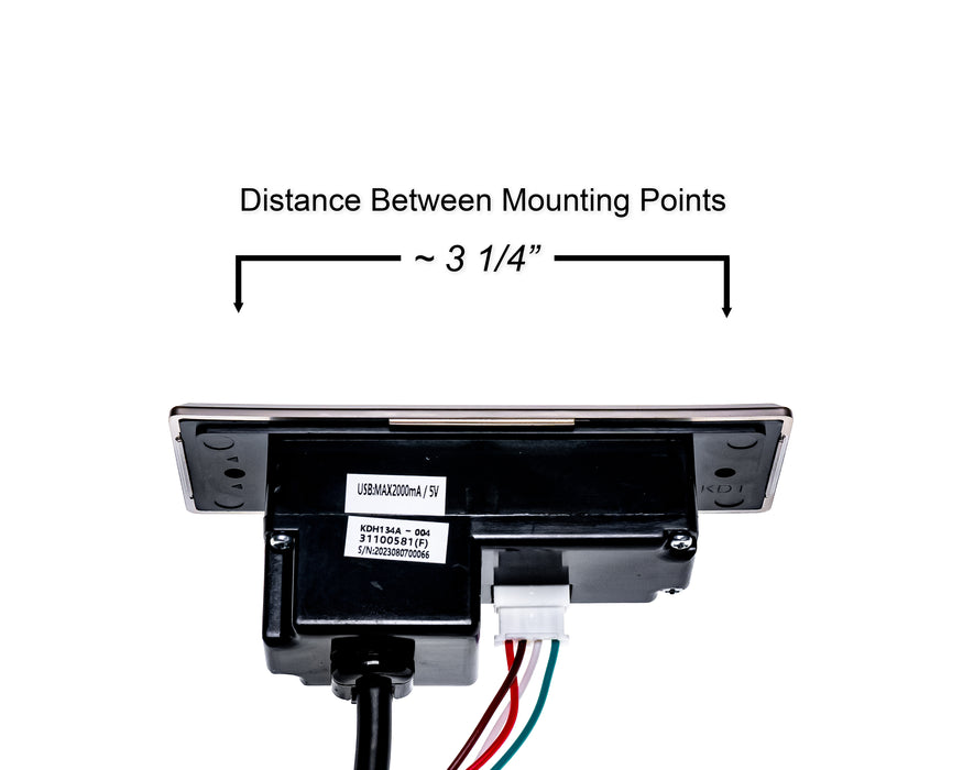 KAIDI Model: KDH134A-004 Switch, Hand Controller, 4 Buttons, with USB - Replacement Part for Electric Recliner